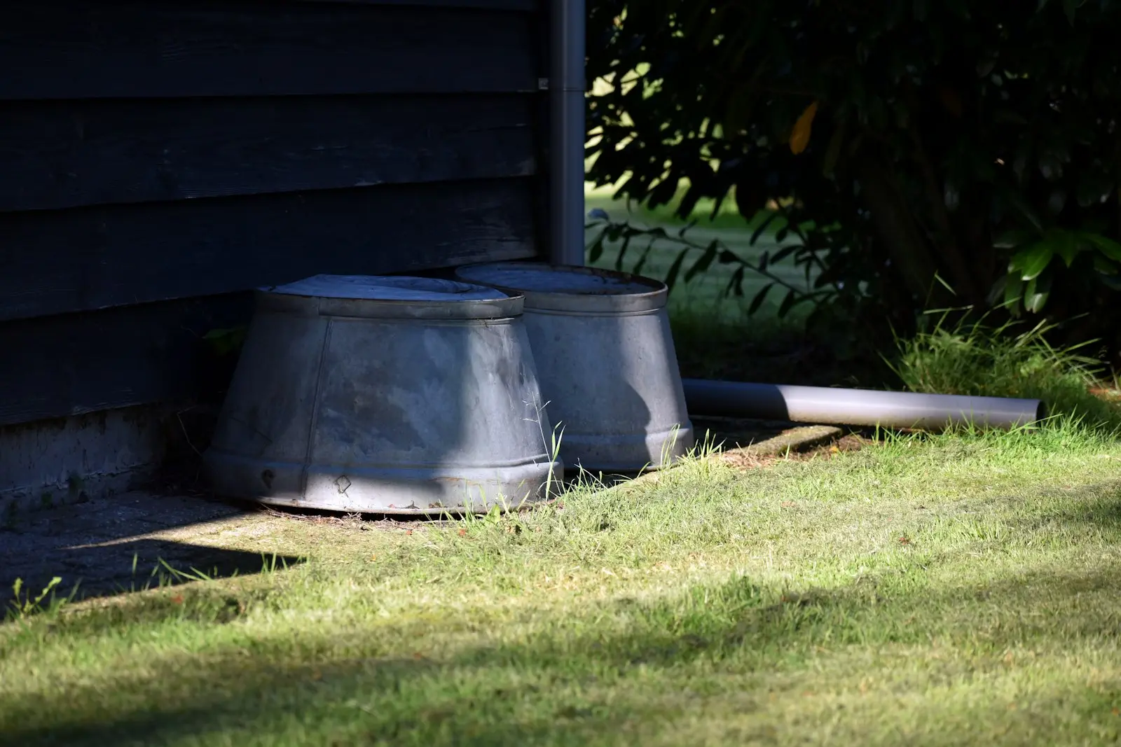 Drain Spout project by God With Us Landscaping
