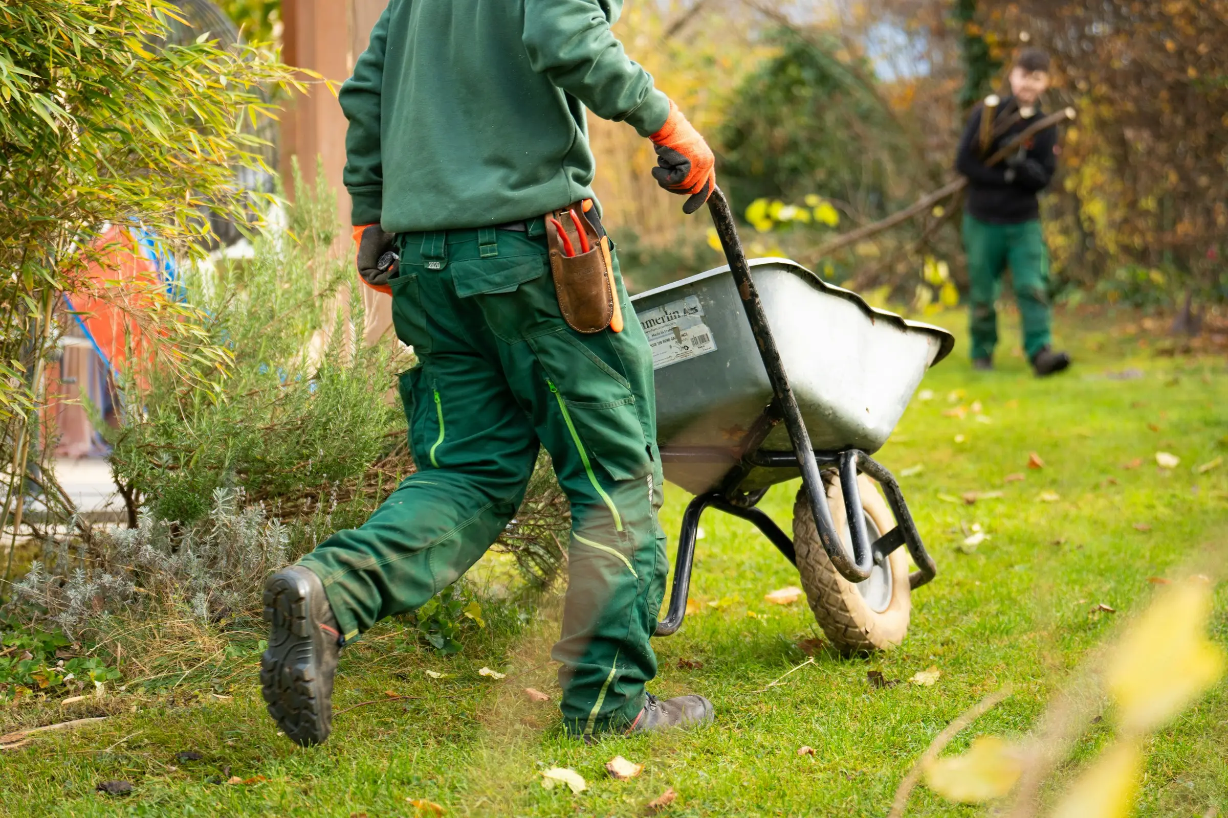 The God With Us Landscaping crew